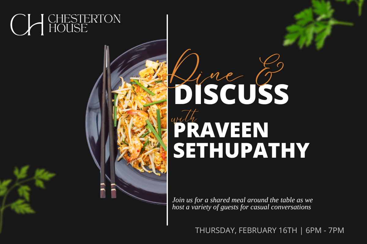 Dine & Discuss with Praveen Sethupathy